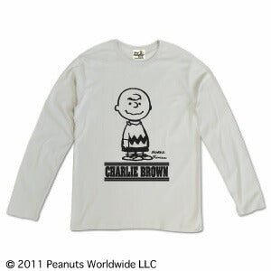 ビンテージ スヌーピー SNOOPY PEANUTS チャーリーブラウン Charlie Brown 長袖 Tシャツ レディース メンズ 男女兼用 S M L LL 綿 ギフト プリント vs2-040dm