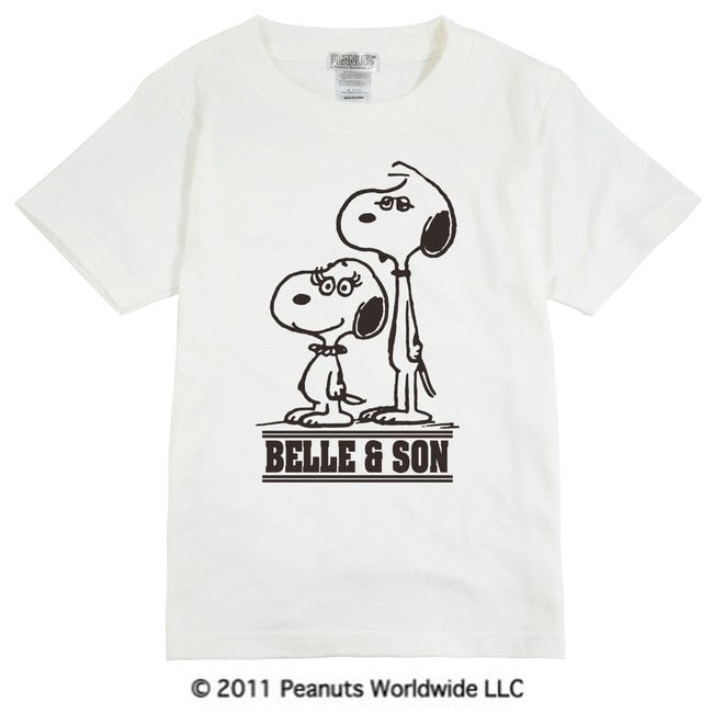 レトロ ヴィンテージ スヌーピー ベル 妹 子供服 半袖 Ｔシャツ キッズ 110 130 150 スヌーピーいわく ピンクパンサー vs6-022
