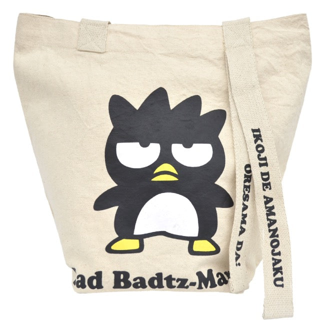 バットばつ丸 トート バケット バッグ 2WAY お買い物袋 エコバッグ グッズ サンリオ キャラクターズ xo-1000