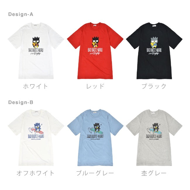 バッドばつ丸  Tシャツ 半袖 プリント トップス サンリオ キャラクターズ xo1142-208