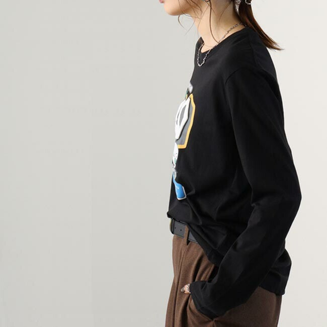 バッドばつ丸 長袖 Tシャツ カジュアル サンリオキャラクターズ xo1241-20