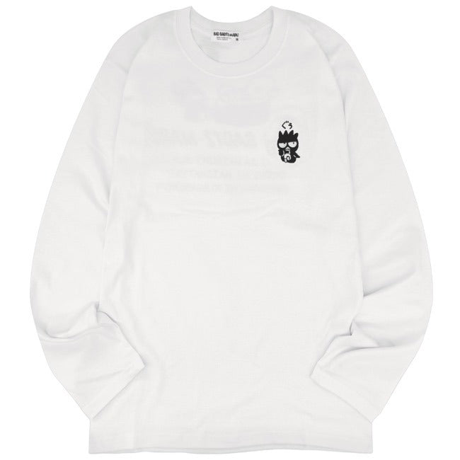 バッドばつ丸 Tシャツ 長袖 ロンT サンリオ キャラクターズ プリント メンズ レディース xo1243-35