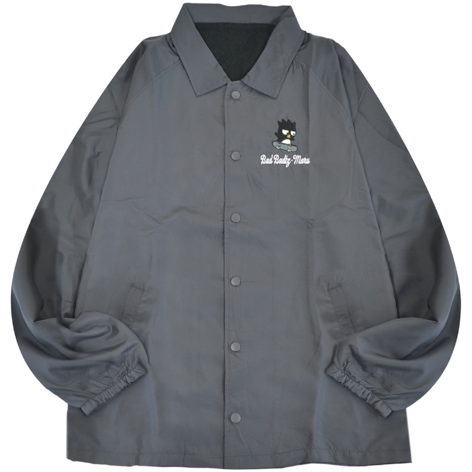 バッドばつ丸 プリントコーチジャケット 長袖 プリント サンリオ キャラクターズ 秋冬 Sanrio xo1853-28